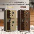 H-type fingerprint digital safes lock cash security